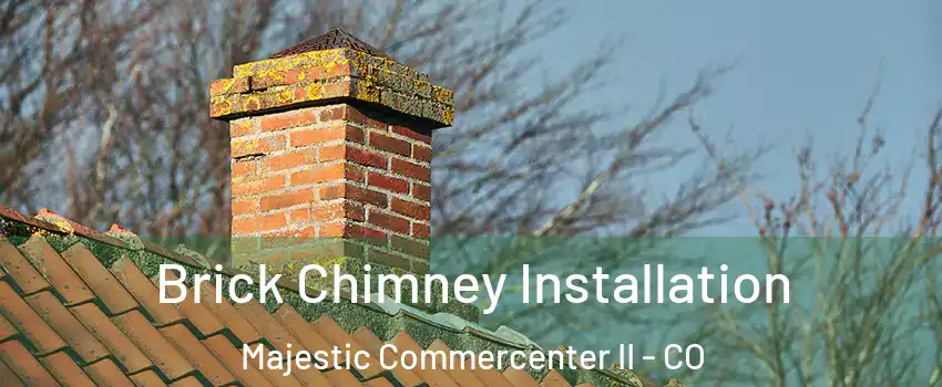 Brick Chimney Installation Majestic Commercenter II - CO