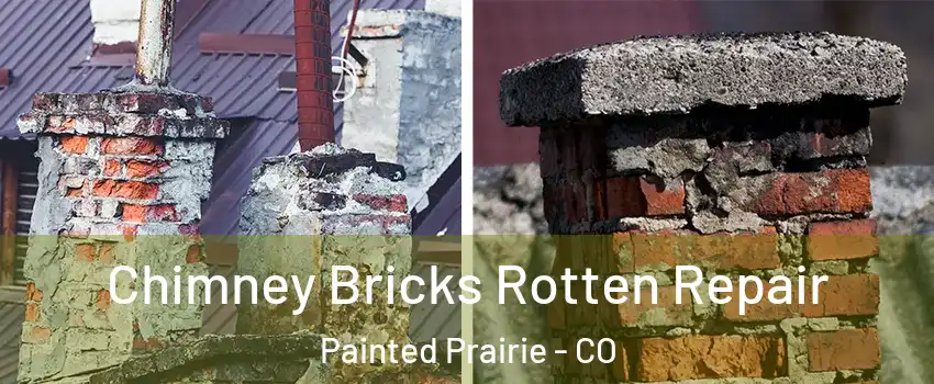 Chimney Bricks Rotten Repair Painted Prairie - CO