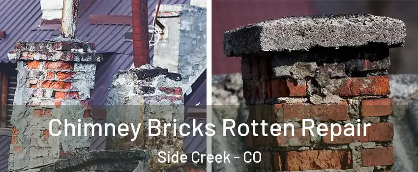 Chimney Bricks Rotten Repair Side Creek - CO