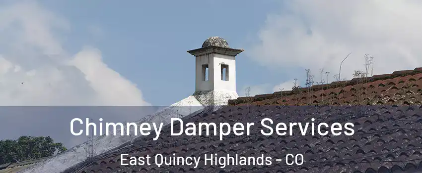 Chimney Damper Services East Quincy Highlands - CO