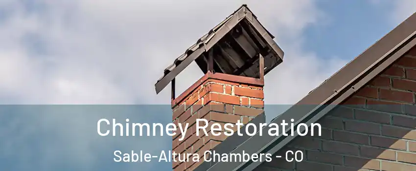 Chimney Restoration Sable-Altura Chambers - CO