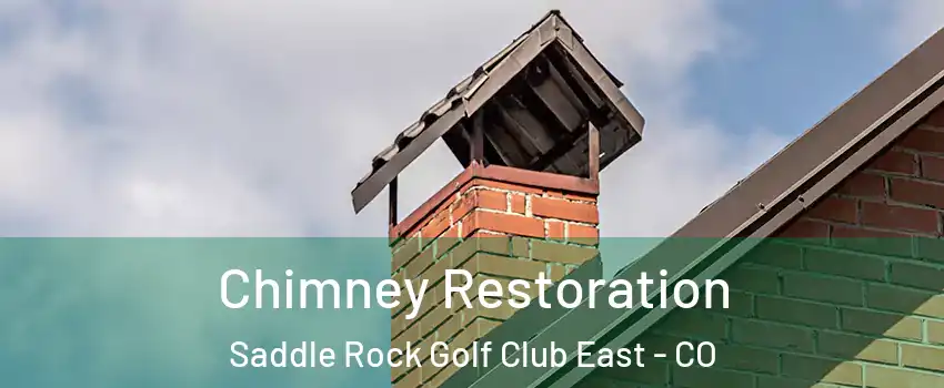 Chimney Restoration Saddle Rock Golf Club East - CO