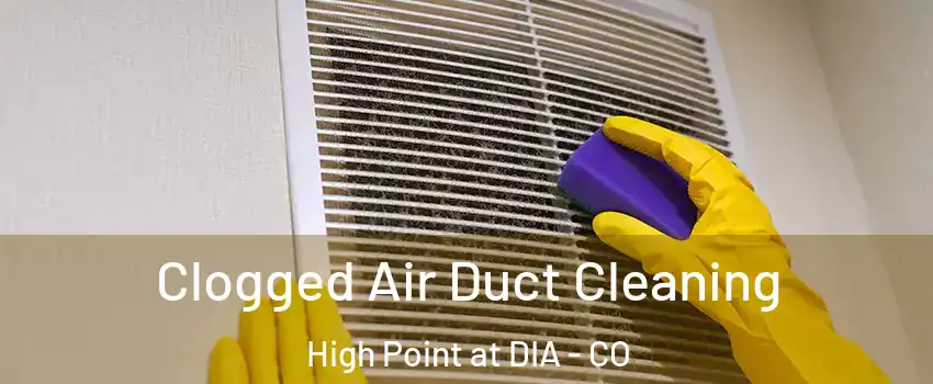 Clogged Air Duct Cleaning High Point at DIA - CO