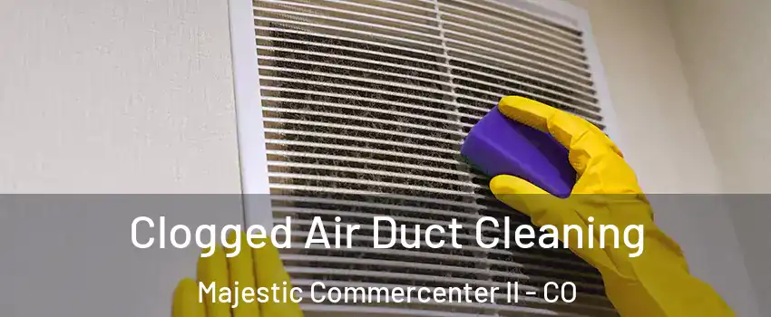 Clogged Air Duct Cleaning Majestic Commercenter II - CO