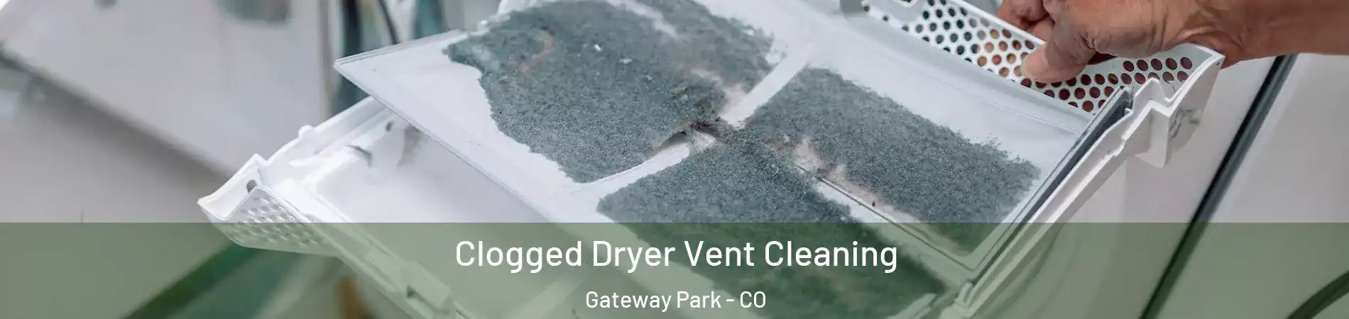 Clogged Dryer Vent Cleaning Gateway Park - CO