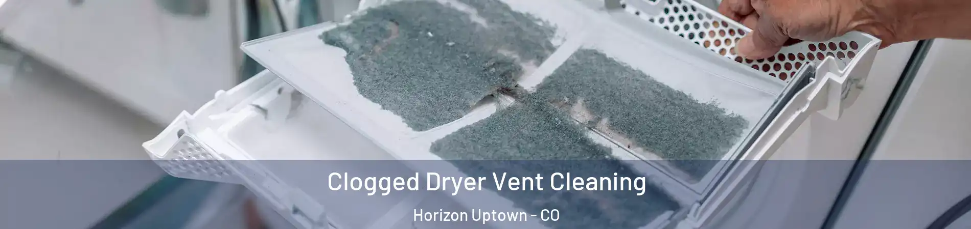 Clogged Dryer Vent Cleaning Horizon Uptown - CO