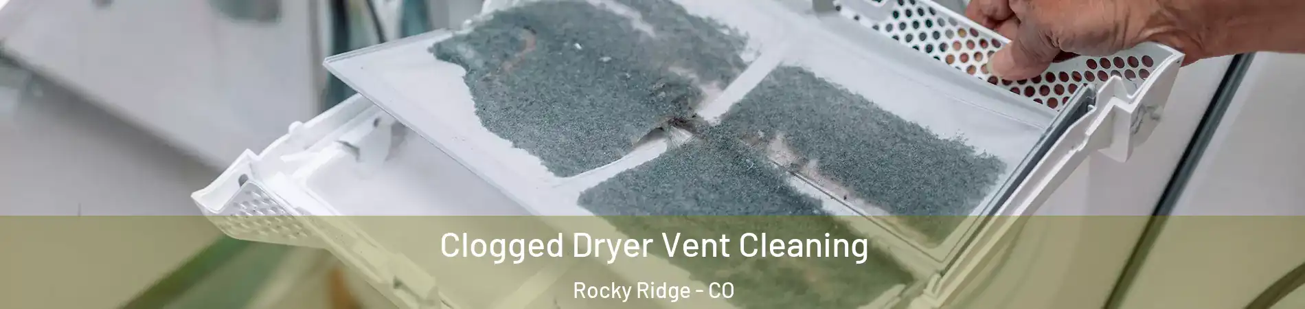 Clogged Dryer Vent Cleaning Rocky Ridge - CO