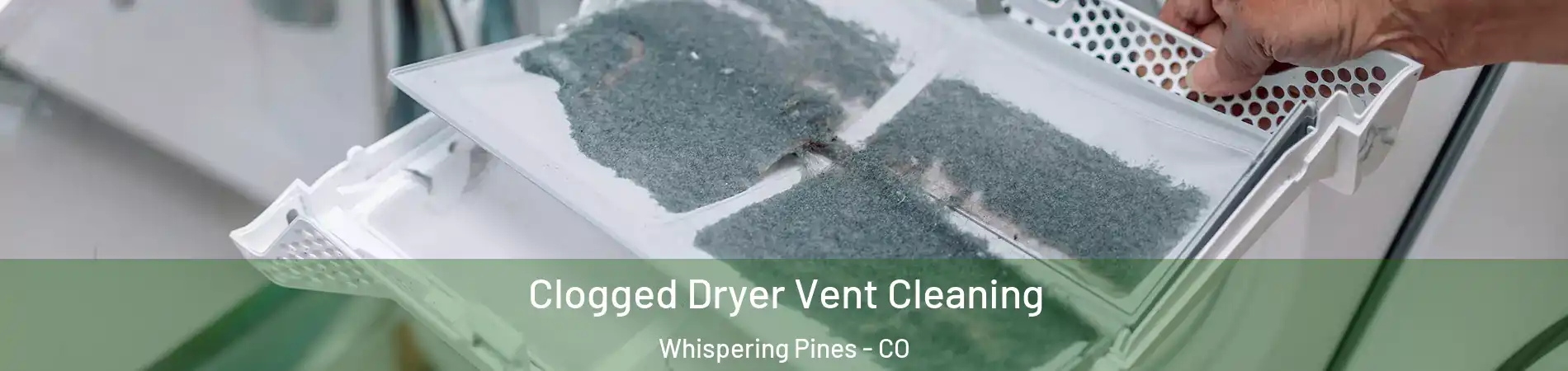 Clogged Dryer Vent Cleaning Whispering Pines - CO