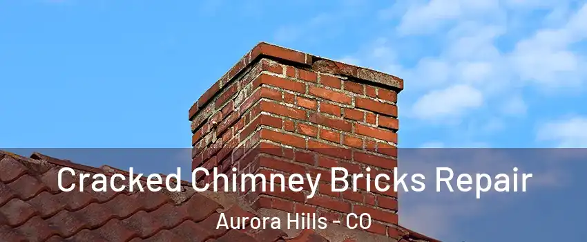 Cracked Chimney Bricks Repair Aurora Hills - CO