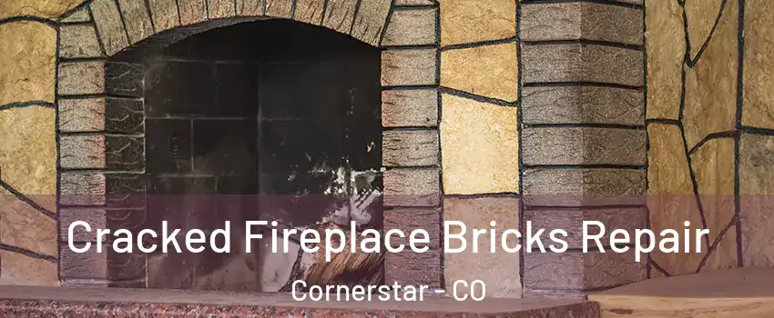 Cracked Fireplace Bricks Repair Cornerstar - CO