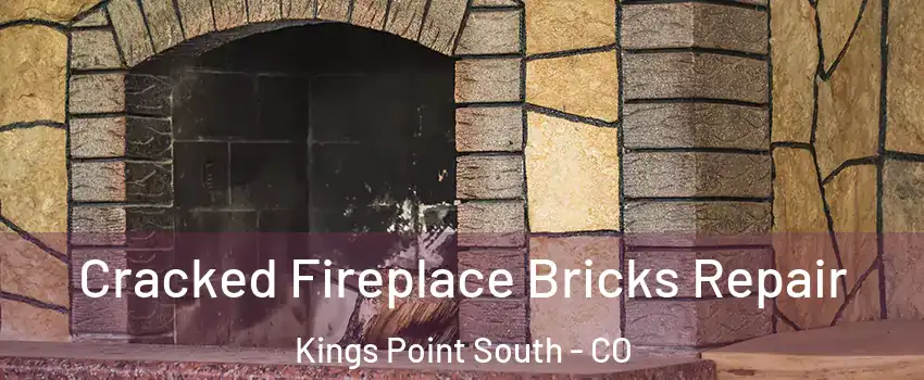 Cracked Fireplace Bricks Repair Kings Point South - CO