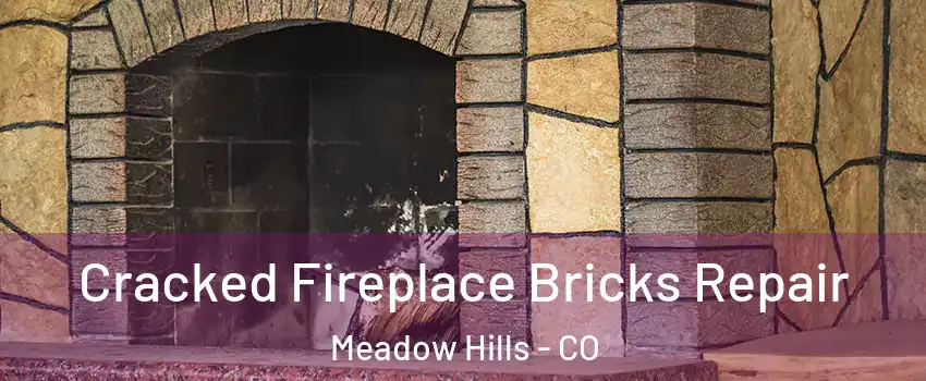 Cracked Fireplace Bricks Repair Meadow Hills - CO