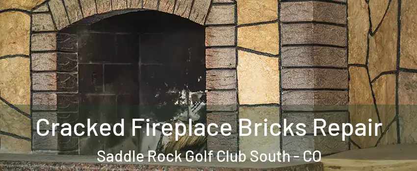 Cracked Fireplace Bricks Repair Saddle Rock Golf Club South - CO