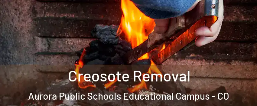 Creosote Removal Aurora Public Schools Educational Campus - CO