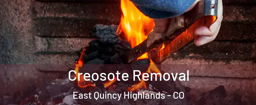 Creosote Removal East Quincy Highlands - CO