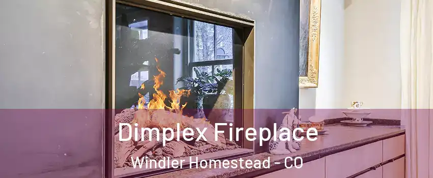 Dimplex Fireplace Windler Homestead - CO