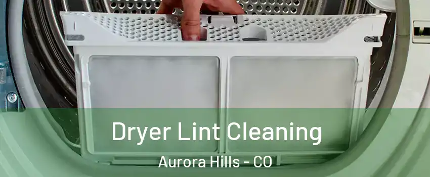 Dryer Lint Cleaning Aurora Hills - CO