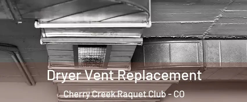 Dryer Vent Replacement Cherry Creek Raquet Club - CO