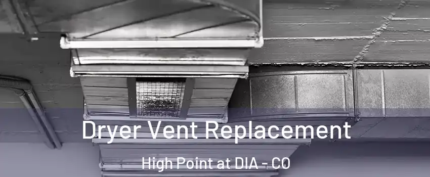 Dryer Vent Replacement High Point at DIA - CO