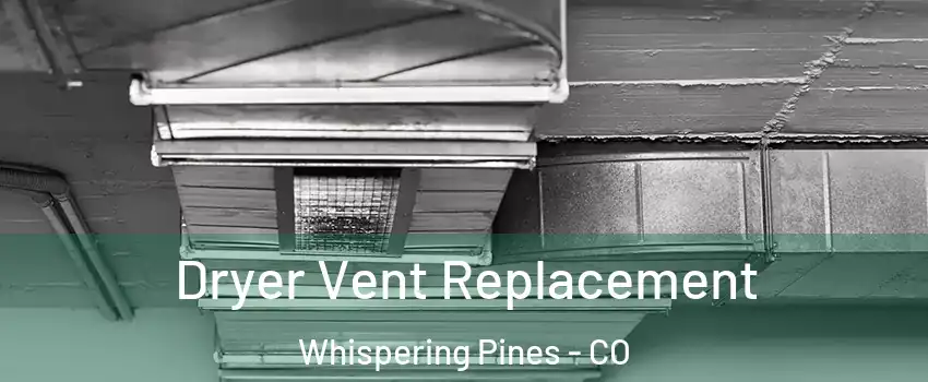 Dryer Vent Replacement Whispering Pines - CO