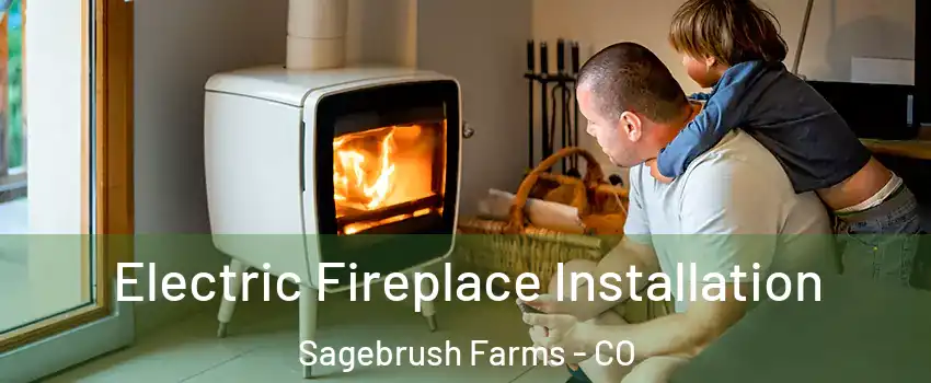 Electric Fireplace Installation Sagebrush Farms - CO