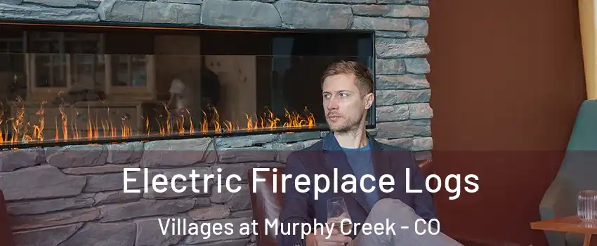 Electric Fireplace Logs Villages at Murphy Creek - CO