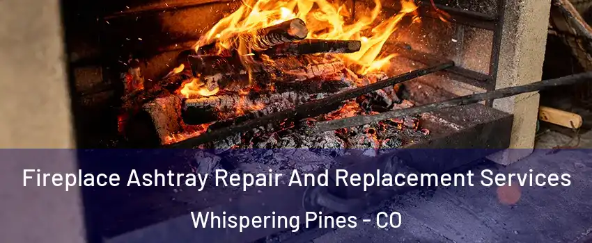 Fireplace Ashtray Repair And Replacement Services Whispering Pines - CO