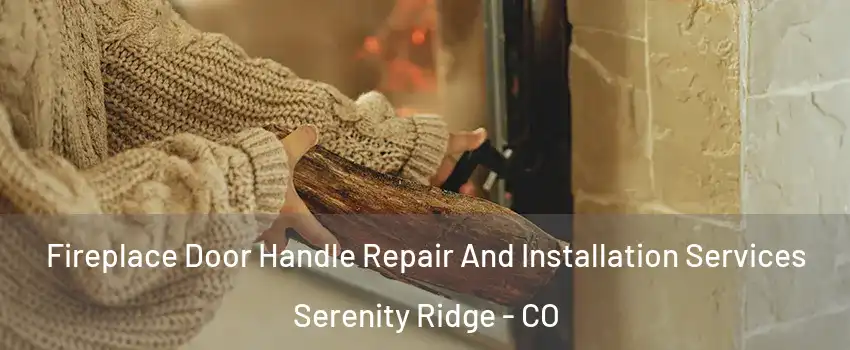 Fireplace Door Handle Repair And Installation Services Serenity Ridge - CO