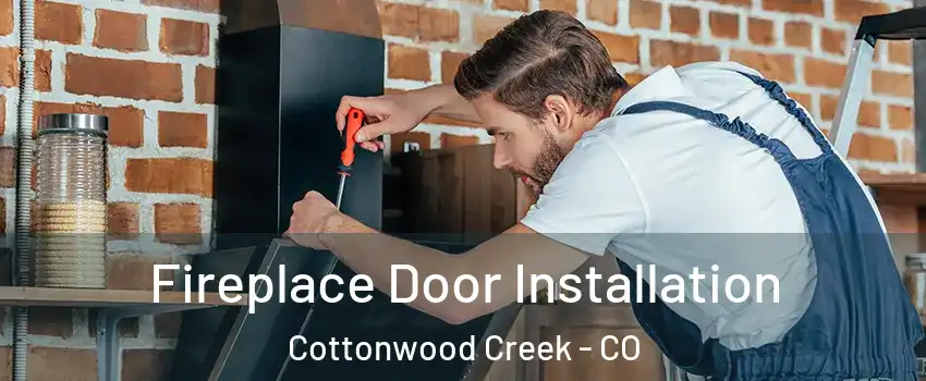 Fireplace Door Installation Cottonwood Creek - CO