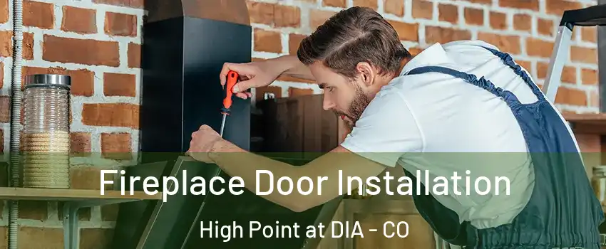 Fireplace Door Installation High Point at DIA - CO