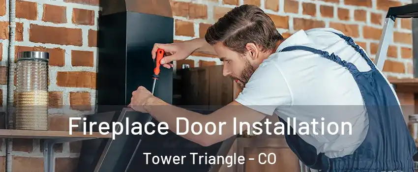 Fireplace Door Installation Tower Triangle - CO