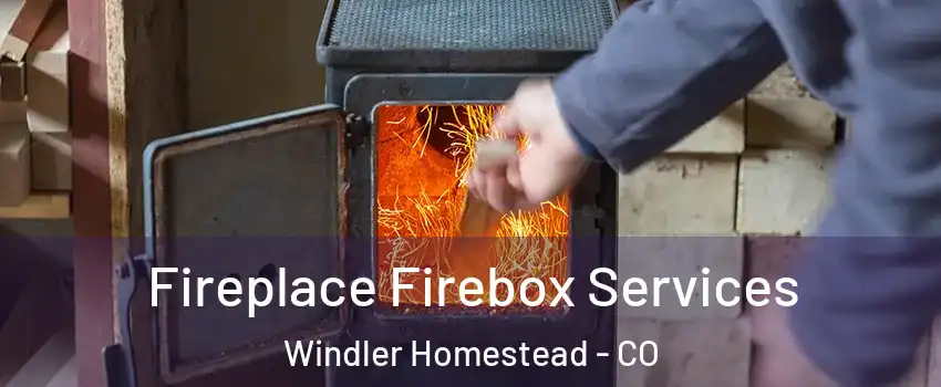 Fireplace Firebox Services Windler Homestead - CO