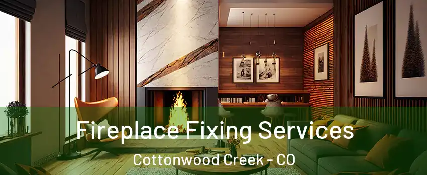 Fireplace Fixing Services Cottonwood Creek - CO