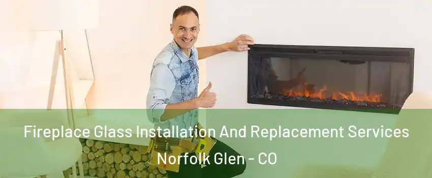 Fireplace Glass Installation And Replacement Services Norfolk Glen - CO