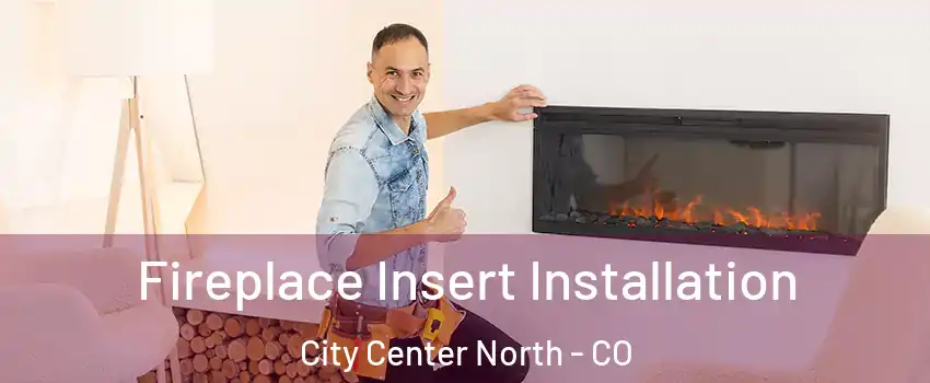 Fireplace Insert Installation City Center North - CO