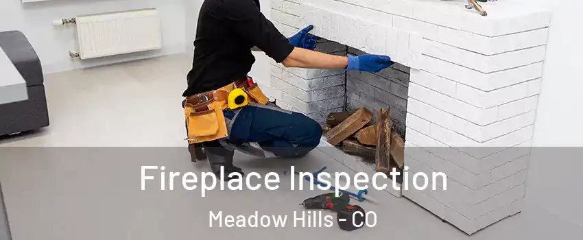 Fireplace Inspection Meadow Hills - CO