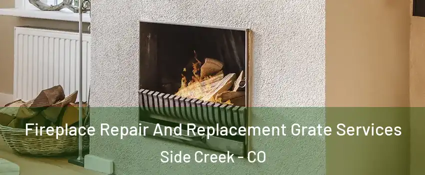 Fireplace Repair And Replacement Grate Services Side Creek - CO