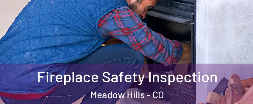 Fireplace Safety Inspection Meadow Hills - CO