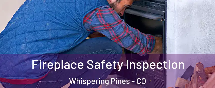 Fireplace Safety Inspection Whispering Pines - CO