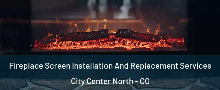 Fireplace Screen Installation And Replacement Services City Center North - CO