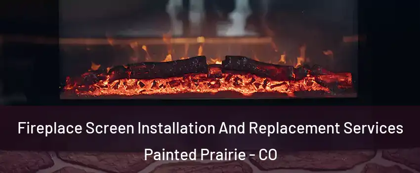 Fireplace Screen Installation And Replacement Services Painted Prairie - CO