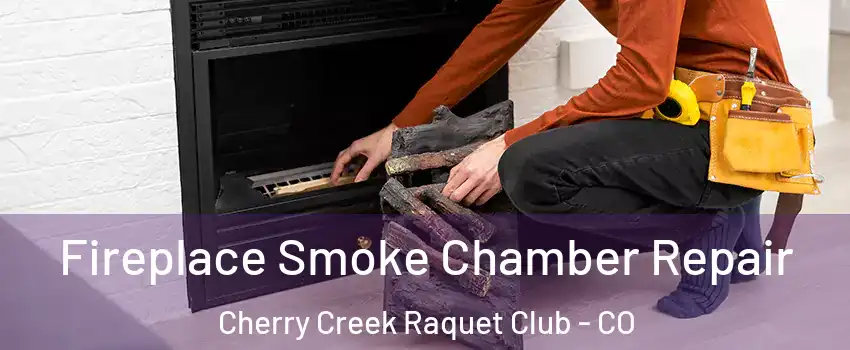 Fireplace Smoke Chamber Repair Cherry Creek Raquet Club - CO