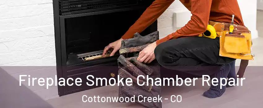 Fireplace Smoke Chamber Repair Cottonwood Creek - CO