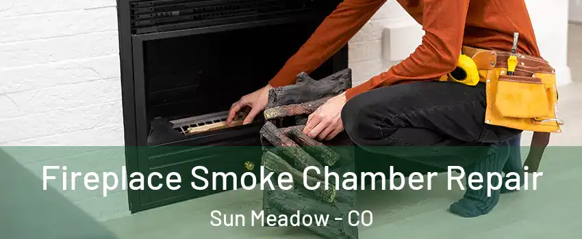 Fireplace Smoke Chamber Repair Sun Meadow - CO