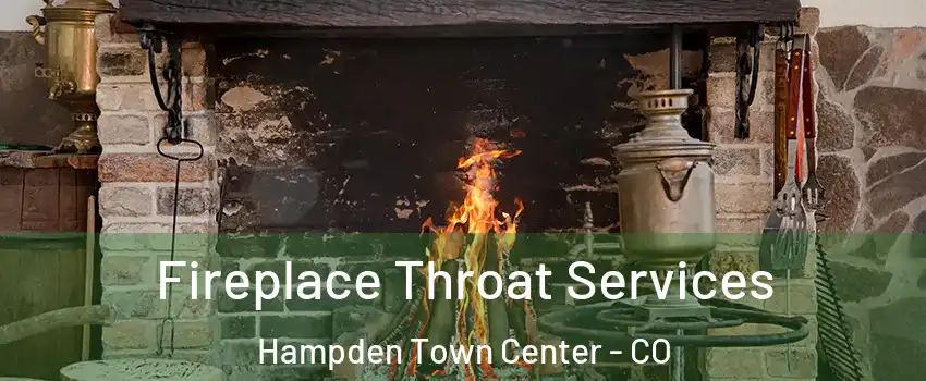 Fireplace Throat Services Hampden Town Center - CO