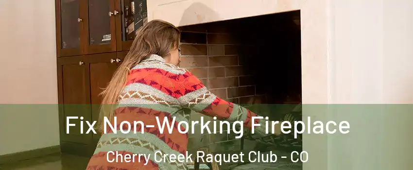 Fix Non-Working Fireplace Cherry Creek Raquet Club - CO