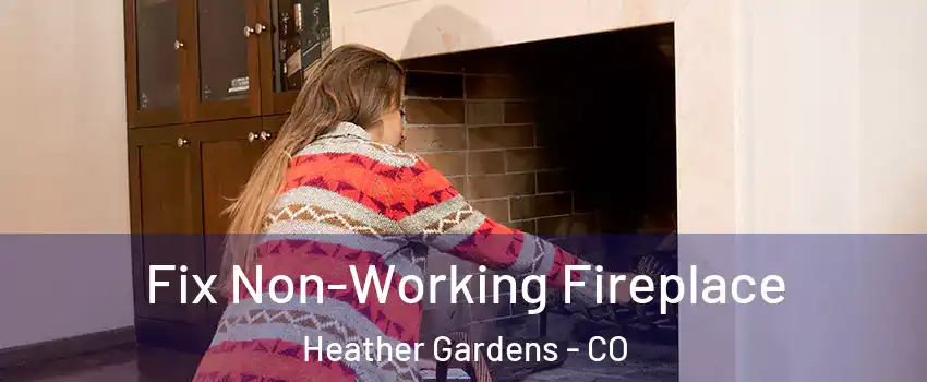 Fix Non-Working Fireplace Heather Gardens - CO