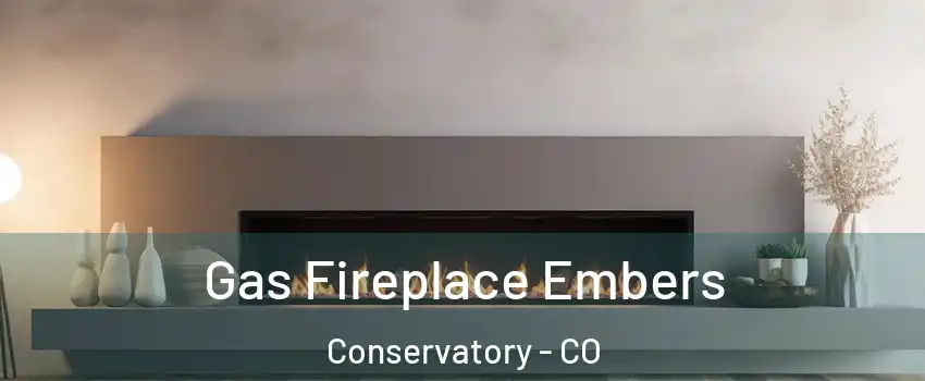 Gas Fireplace Embers Conservatory - CO