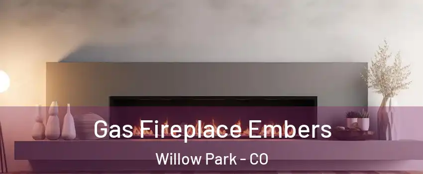 Gas Fireplace Embers Willow Park - CO