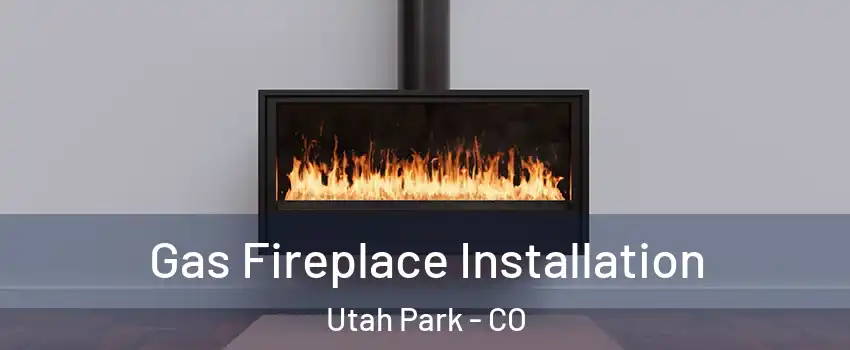 Gas Fireplace Installation Utah Park - CO